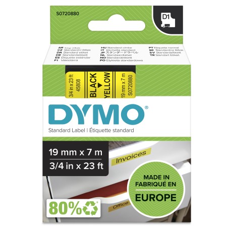 DYMO D1 Standard 19mm - S0720880